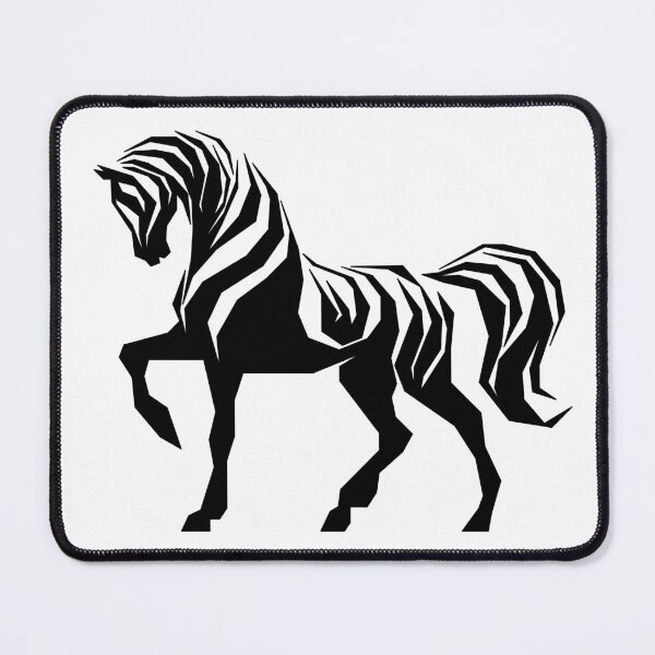 Item preview, Majestic Geometric Horse designed and sold by the Zarock Shop.