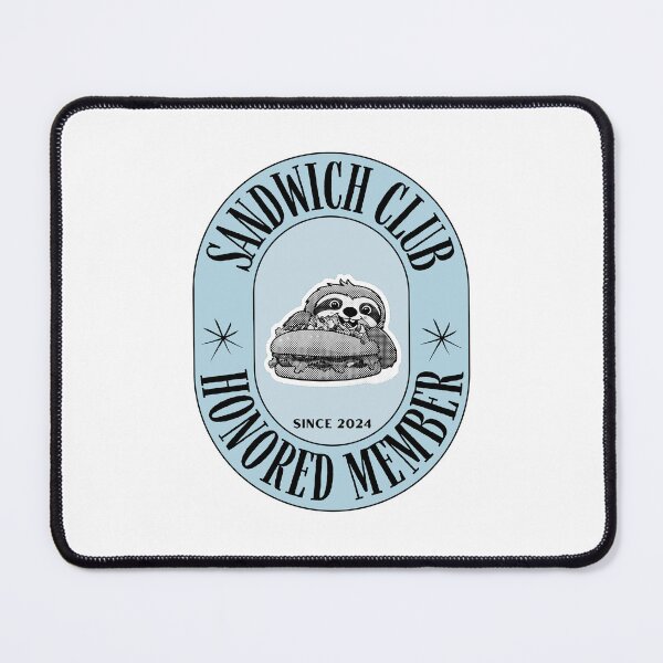 Item preview, Sloth Eating Club Sandwich | Sandwich | Gobble Gala designed and sold by Kids GobbleGala.