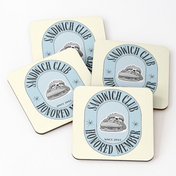 Item preview, Sloth Eating Club Sandwich | Sandwich | Gobble Gala  designed and sold by Kids GobbleGala.