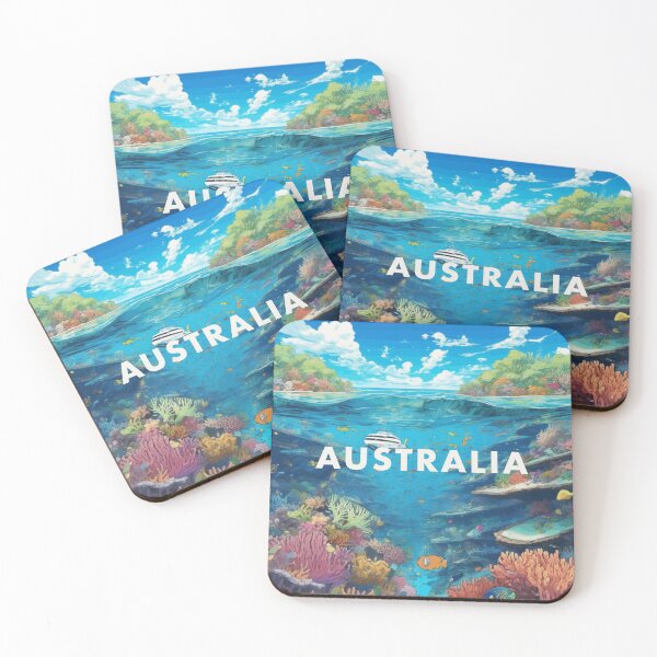 Item preview, The Great Barrier Reef Australia designed and sold by GhumGham.