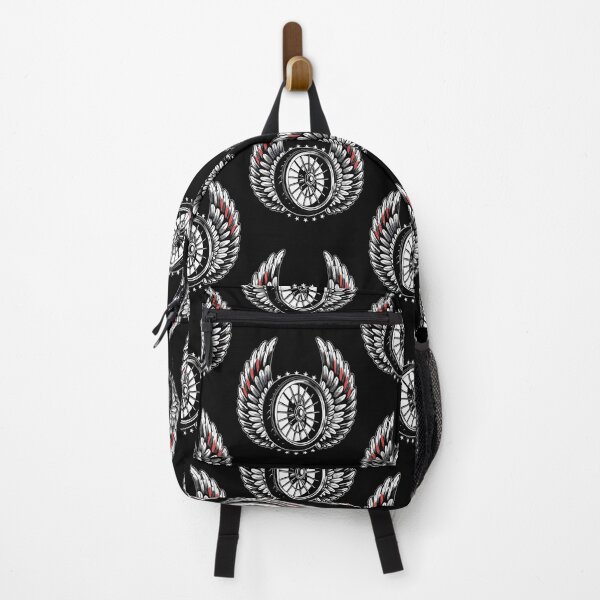 Item preview, Winged Wheel Illustration designed and sold by luuuMerch.