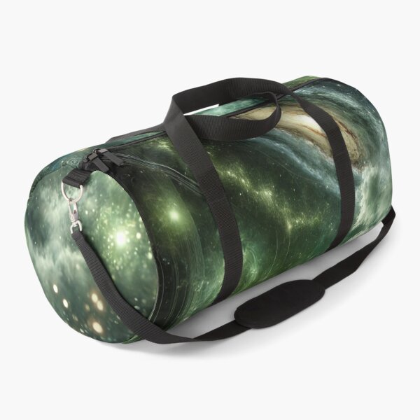 Item preview, Green Cosmic Nebula | Mystical Galactic Scene designed and sold by RealmBeastsAI.