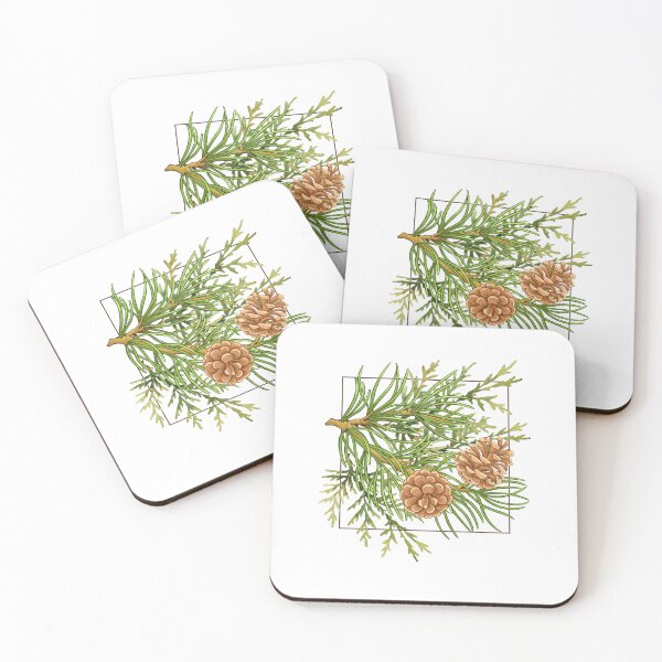 Item preview, Maine White Pine Cone State Flower Classic T-shirt Sticker designed and sold by ThinkNature!.