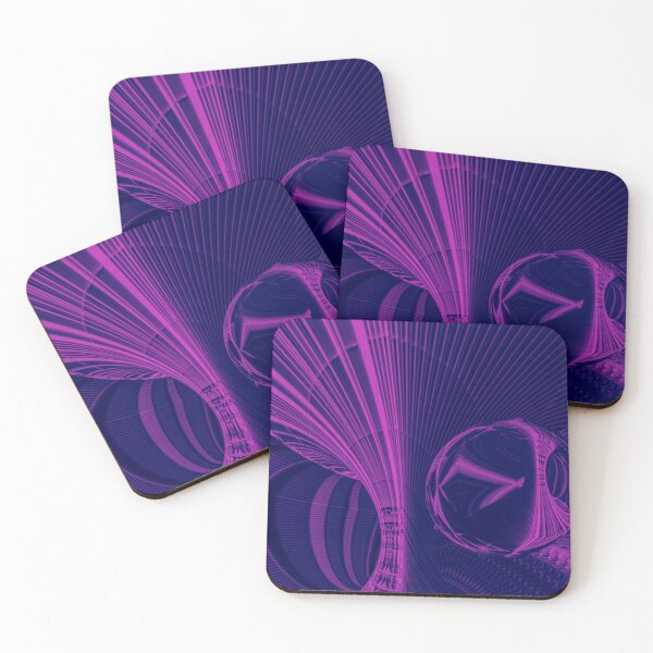 Item preview, Op Pop Drop Surreal Abstract Art Purple Pink  designed and sold by Jenny Meehan Art Prints and Patterns  .