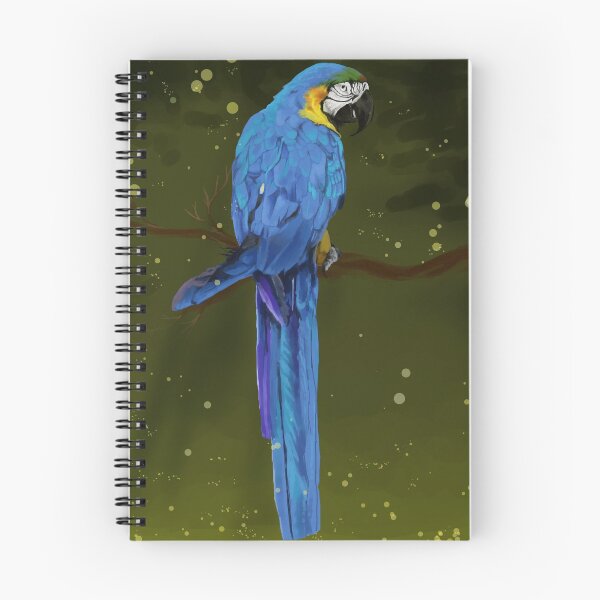 Item preview, Blue Macaw (backround) designed and sold by OpossumOddities.