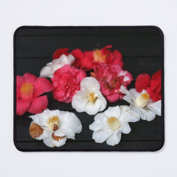 Item preview, Red and white camelia designed and sold by agnessa38.