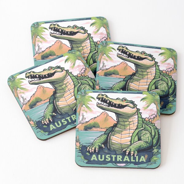 Item preview, Crocodiles of Australia Souvenir designed and sold by GhumGham.