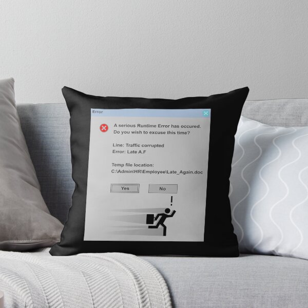 Item preview, Runtime Error designed and sold by Active-Engaged.