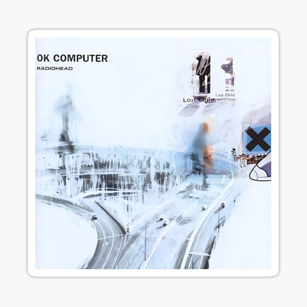 Artikel-Vorschau von OK Computer (1997), designt und verkauft von MOON-Visual.