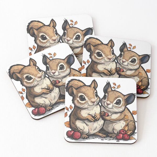 Item preview, Cute cartoon squirrel designed and sold by Stickermagician.