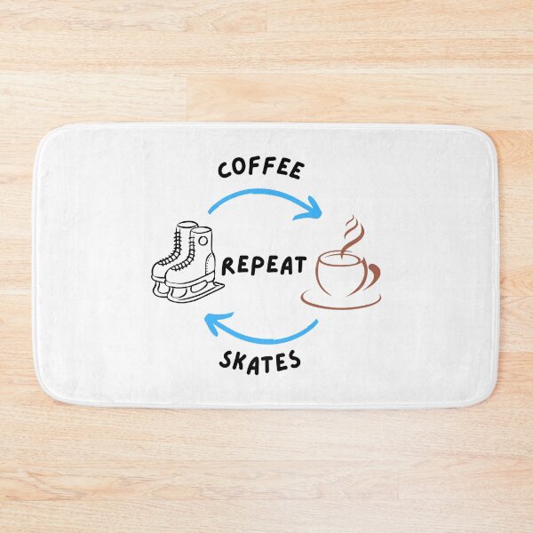Artikelvorschau, Kaffee, Schlittschuhe, wiederholen entworfen und verkauft von SparkMartet.
