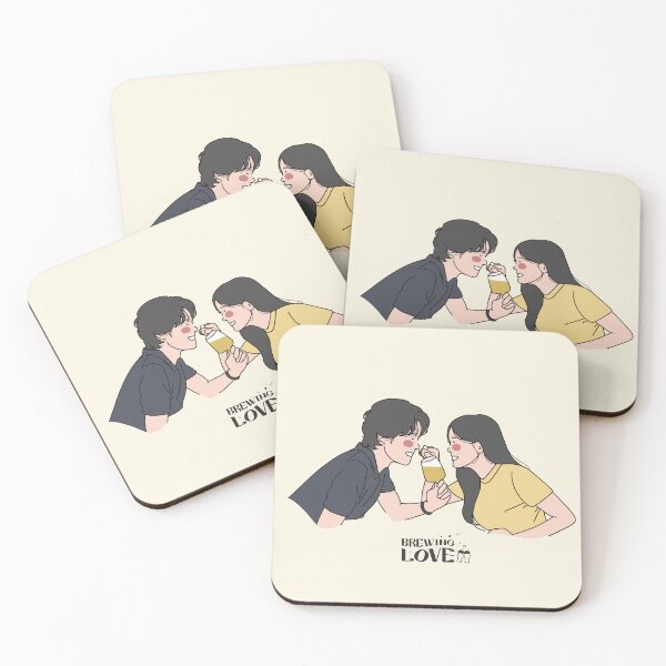Item preview, Brewing Love Kdrama designed and sold by cepluk.
