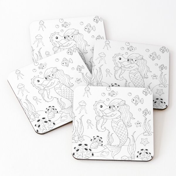Item preview, Under the Sea! A Coloring Book Design designed and sold by ColoringCove.