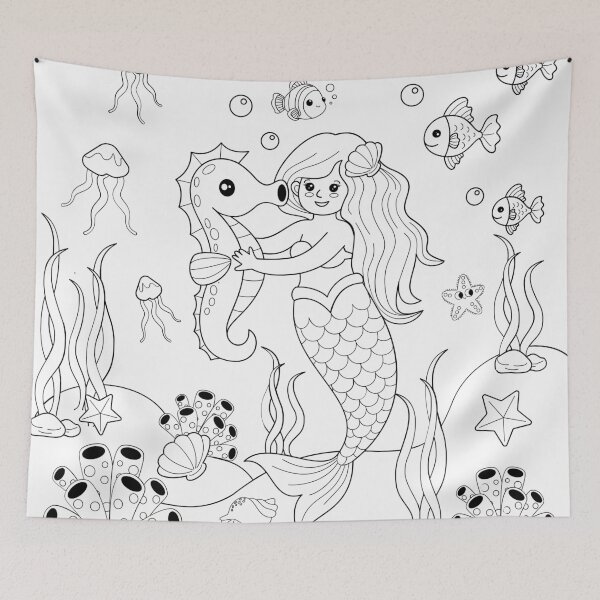 Item preview, Under the Sea! A Coloring Book Design designed and sold by ColoringCove.