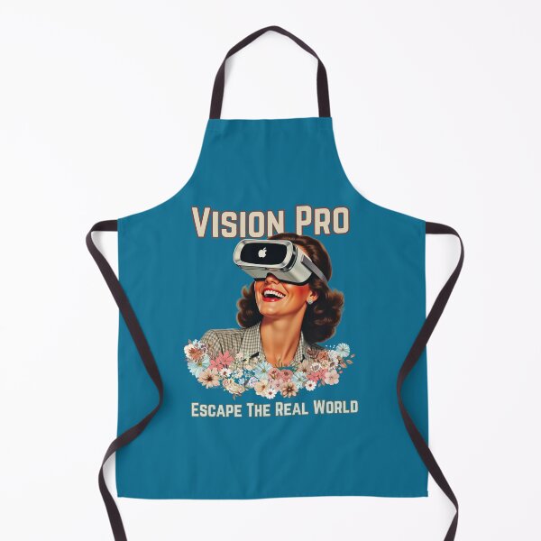 Item preview, Retro Futuristic Vision Pro Design - Escape the Real World designed and sold by danfreeze.