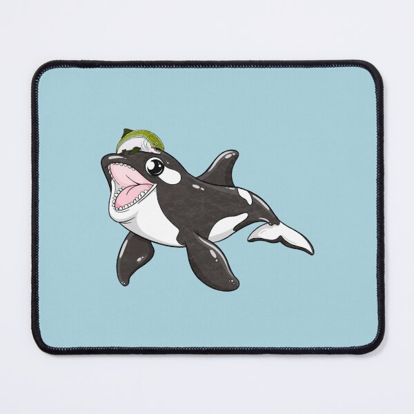 Item preview, Salmon Hat Orca 2 designed and sold by Natasha Mansfield.