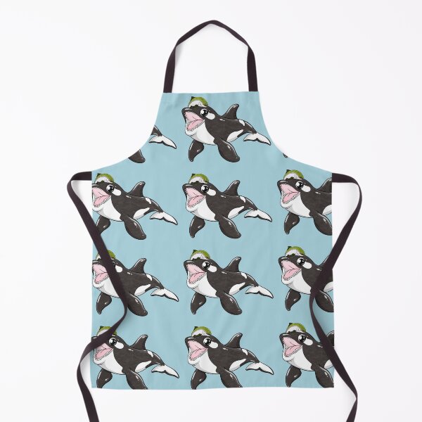Item preview, Salmon Hat Orca 2 designed and sold by Natasha Mansfield.