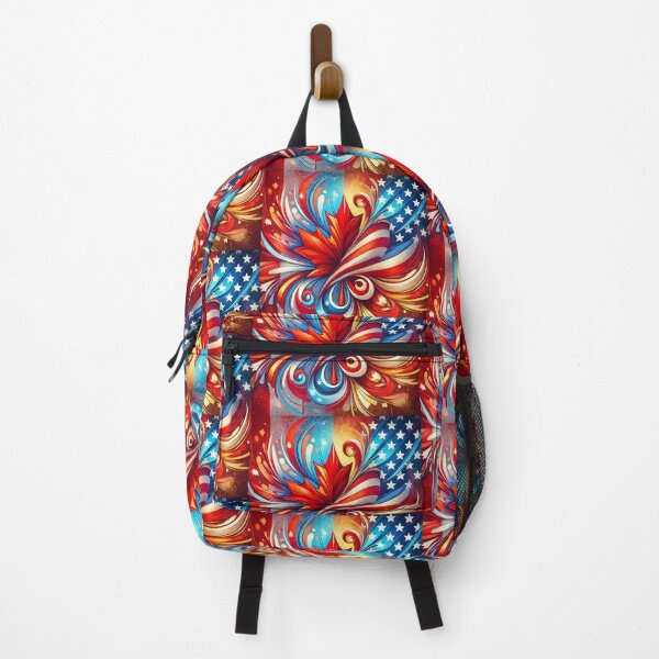 Item preview, Artistic fusion between Canada and the United States designed and sold by Tommandjerry.