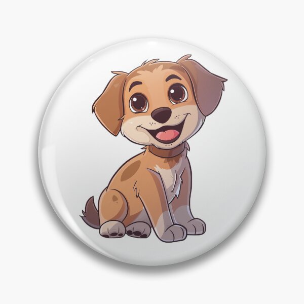 Item preview, Cute cartoon dog designed and sold by Stickermagician.