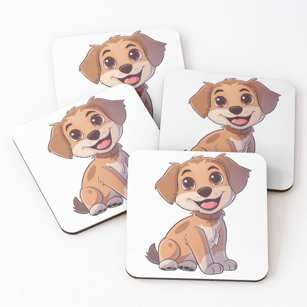 Item preview, Cute cartoon dog designed and sold by Stickermagician.