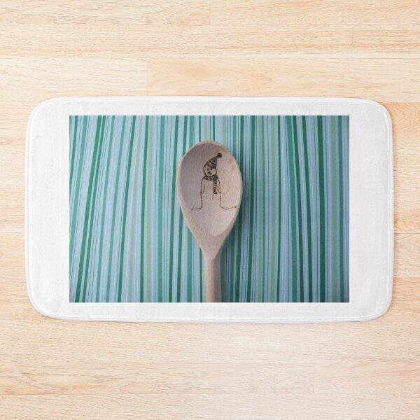 Item preview, Snowman pyrography spoon designed and sold by Emma  Amies.