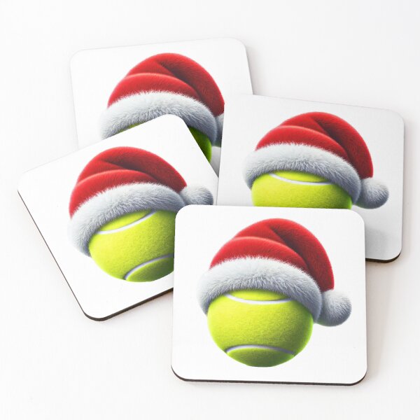 Item preview, Tennis Ball Christmas Santa Hat Holiday Cheer for Tennis Fans Tennis Edition Merry Match Point designed and sold by Zestfull.