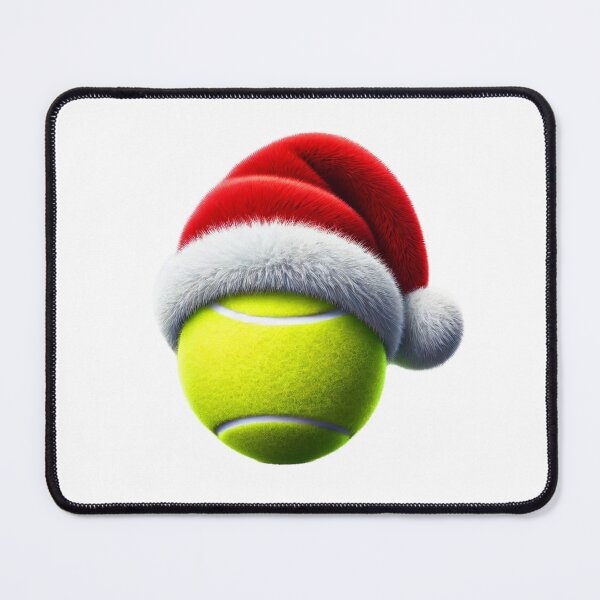 Item preview, Tennis Ball Christmas Santa Hat Holiday Cheer for Tennis Fans Tennis Edition Merry Match Point designed and sold by Zestfull.