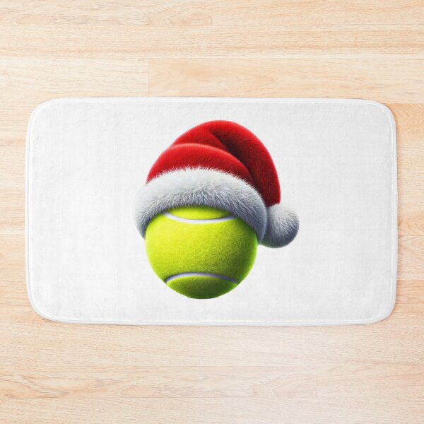 Item preview, Tennis Ball Christmas Santa Hat Holiday Cheer for Tennis Fans Tennis Edition Merry Match Point designed and sold by Zestfull.