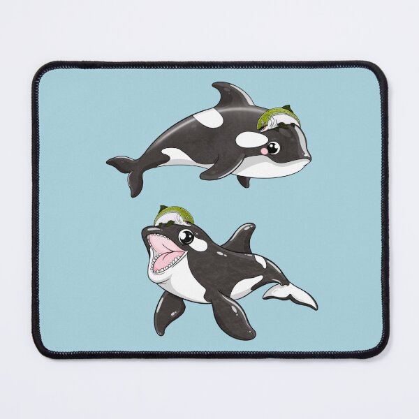 Item preview, Salmon Hat Orca Double Pack designed and sold by Natasha Mansfield.