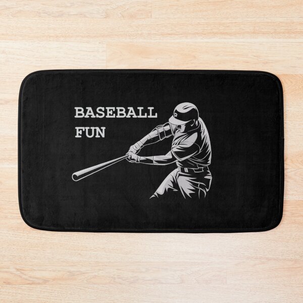Item preview, Baseball player sketch with text 'Baseball Fun' designed and sold by Tomasz  Siennicki.