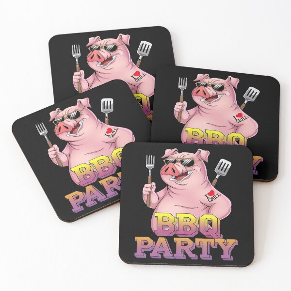 Item preview, BBQ party - Smokin' good times - Fire up - The grillmaster - Grill and chill - Time to grill designed and sold by JansenGS.