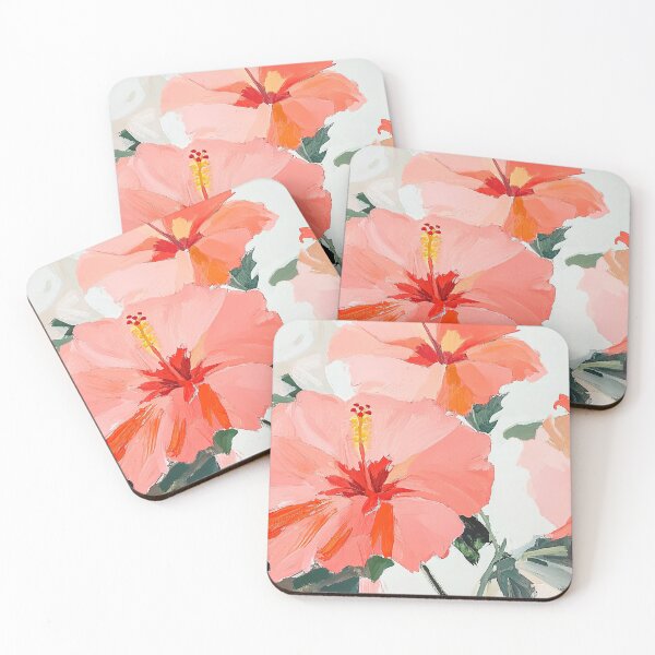 Item preview, Floral Botanical Hibiscus Red Fauvism designed and sold by ArtHouseNiklas.