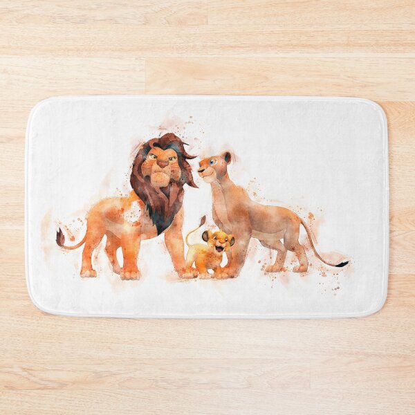 Item preview, The lion king in watercolor designed and sold by paulrommer.