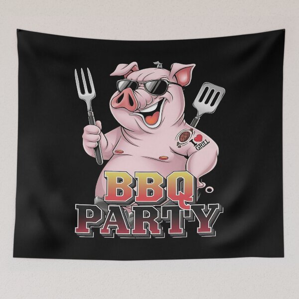 Item preview, BBQ party - Smokin' good times - Fire up - The grillmaster - Grill and chill - Time to grill designed and sold by JansenGS.