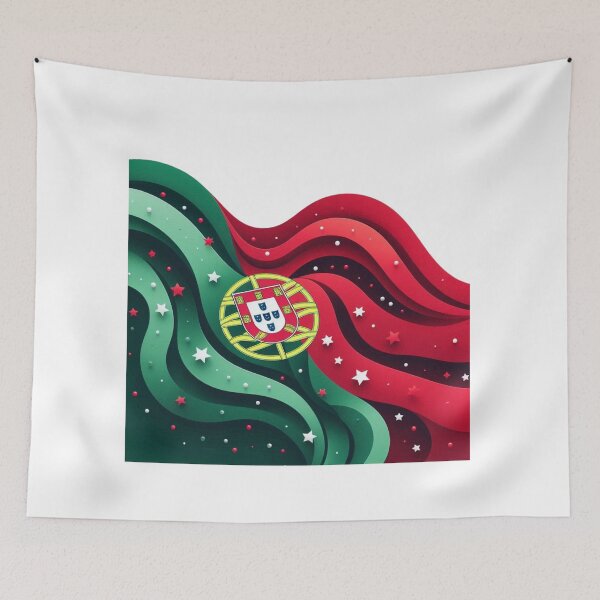 Item preview, Portugal flagg designed and sold by DesingworldTR.
