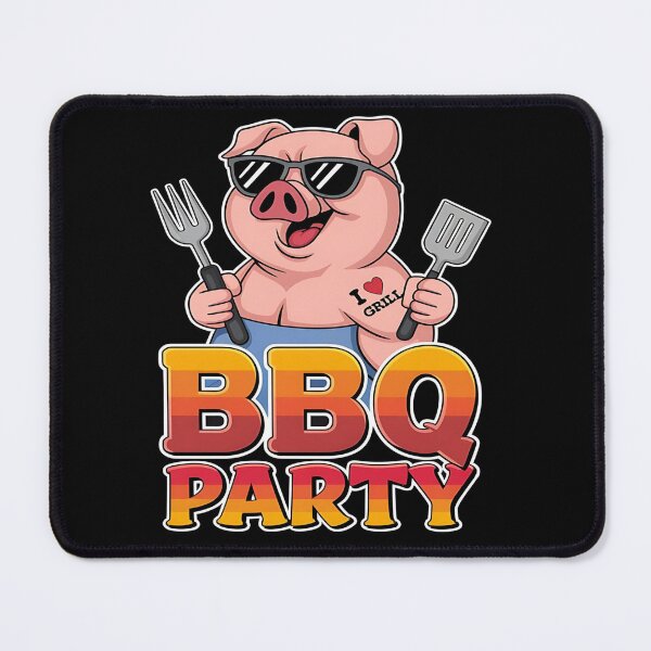 Item preview, BBQ party - Smokin' good times - Fire up - The grillmaster - Grill and chill - Time to grill designed and sold by JansenGS.