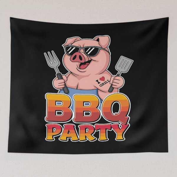 Item preview, BBQ party - Smokin' good times - Fire up - The grillmaster - Grill and chill - Time to grill designed and sold by JansenGS.