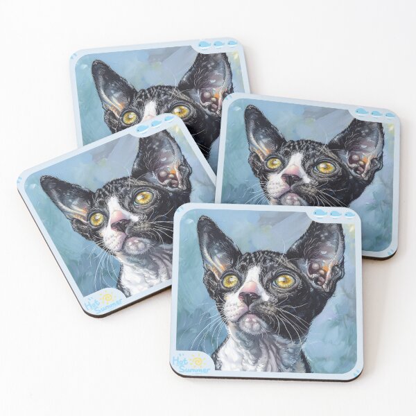 Item preview, Cute cartoon kitten designed and sold by Stickermagician.