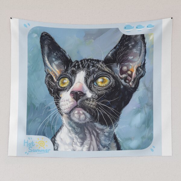 Item preview, Cute cartoon kitten designed and sold by Stickermagician.