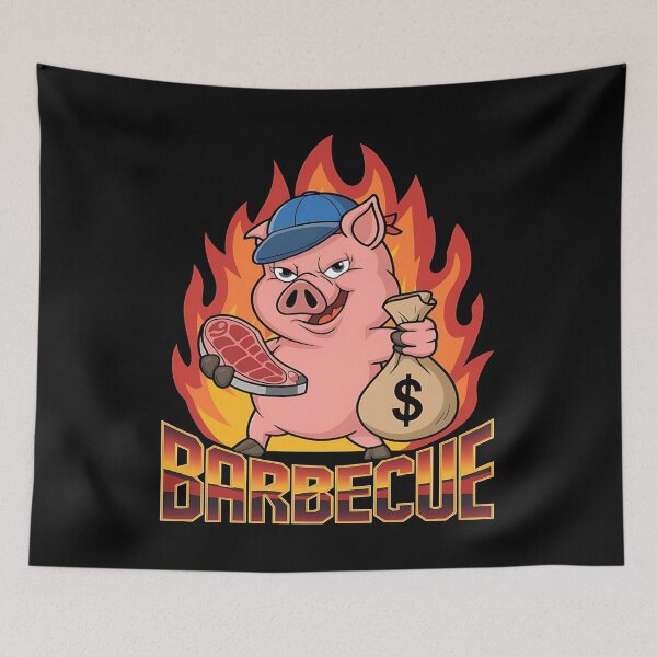 Item preview, BBQ party - Smokin' good times - Fire up - The grillmaster - Grill and chill - Time to grill designed and sold by JansenGS.