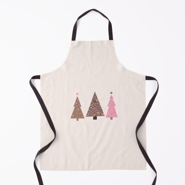 Item preview, Pink and mocha moss fir trees designed and sold by SylSam Creations.