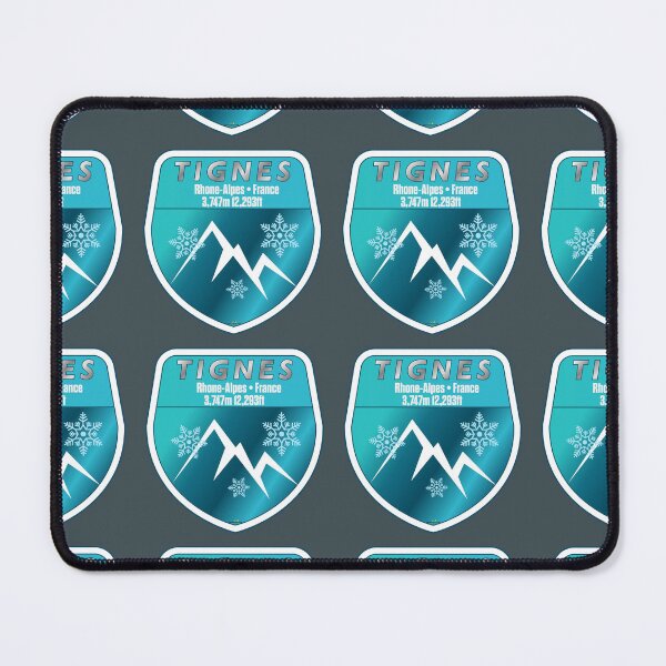 Item preview, Tignes Ski France Skiing Alps Espace Killy Sticker T-Shirt 02 designed and sold by OuterShellUK.
