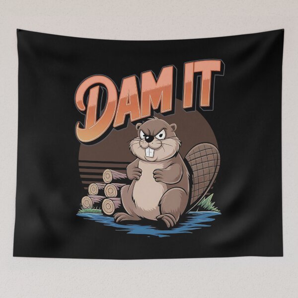Item preview, Dam it - Dam good day - Nice beaver - Beaver squad - Beaver lover - Beaver vibes - Soggy beaver designed and sold by JansenGS.