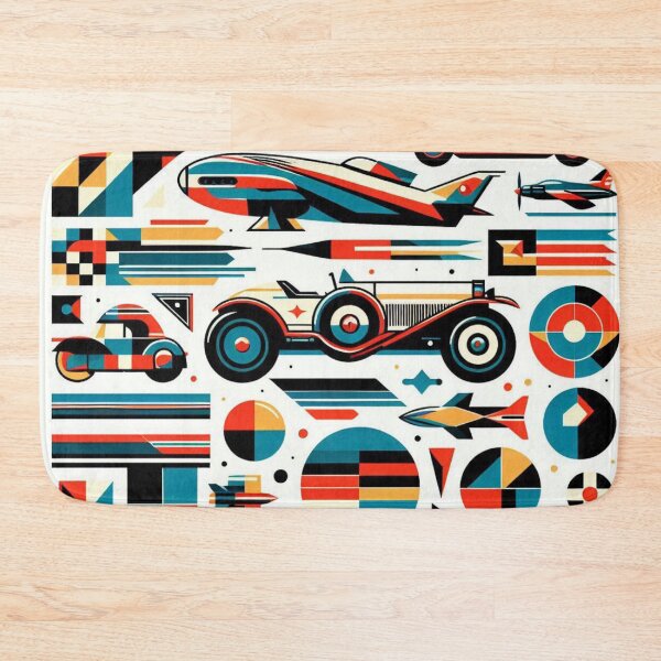 Item preview, Geometry planes and cars  designed and sold by ZulryLifestyles.