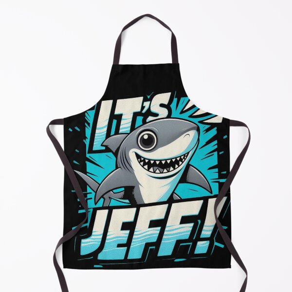 Item preview, "It's Jeff!" Playful Shark Design designed and sold by TeesHearts100.