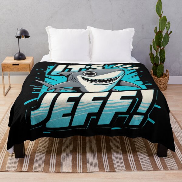 Item preview, "It's Jeff!" Playful Shark Design designed and sold by TeesHearts100.