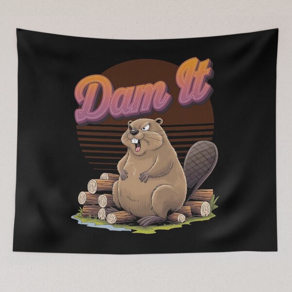 Item preview, Dam it - Dam good day - Nice beaver - Beaver squad - Beaver lover - Beaver vibes - Soggy beaver designed and sold by JansenGS.