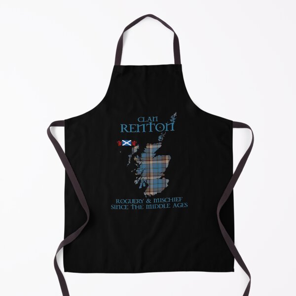 Artikelvorschau, Clan Renton Tartan Schottland Karte Andreaskreuz Flagge und Löwe grassierend schottischen entworfen und verkauft von Clan1093.