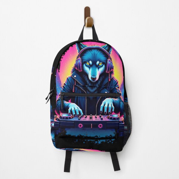 Item preview, Dog(Wolf DJ) designed and sold by PattaZone.