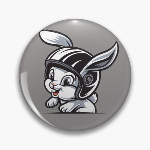 Item preview, Follow The White Rabbit Motorabbit Bunny Hare Follow Me Motogirl Motorcycle Girl Rabbit With Helmet designed and sold by Cr320.